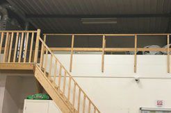 Création de mezzanine avant travaux